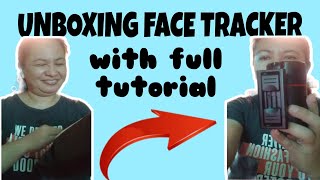 UNBOXING FACE TRACKER WITH FULL TUTORIAL BY MACARIO jobongvlogofficial [upl. by Legge]