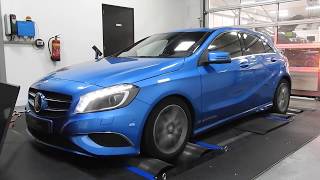 Stage1 tuning Mercedes Benz A180cdi 109bhp  autochippennl Tilburg [upl. by Wolfe]