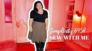 Sew with Me On The Cheap Simplicity 8458 [upl. by Knuth]