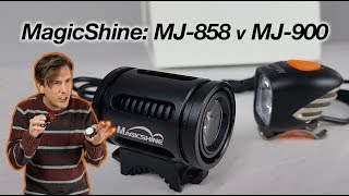 MagicShine MJ900 v MJ858  Test and Review [upl. by Glennis]