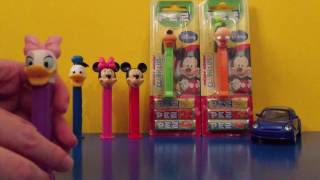 Mickey Mouse Club House Pez Dispensers with Minnie Mouse and his friends [upl. by Tolman]