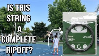 this string is VERY familiar  Grapplesnake Tour Sniper Tennis String Review [upl. by Aliehc]