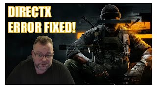 Direct X Error on Call Of Duty Black Ops 6 Finally has a working Fix [upl. by Alahcim]