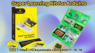 KEYESTUDIO 丨KS00777879 Super Learning Kit for ArduinoProject 14 IR remote control stem coding [upl. by Assisi]