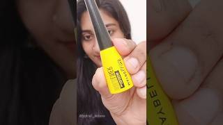 Maybelline Eyeliner ❌ Review  Bold black kajal  shortvideos viralshorts [upl. by Ymot]