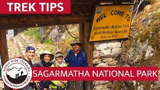 Sagarmatha National Park  Home of Mt Everest  Trek Tips [upl. by Maxine740]