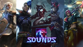 All Kayn Transformation Sounds [upl. by Vizzone]