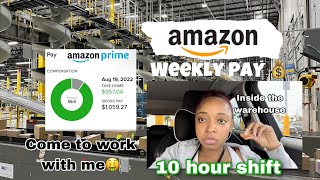 DAY IN THE LIFE Working at an AMAZON Warehouse INSIDE FOOTAGE [upl. by Aniz]