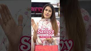 Tilak Nagar’s Largest MultiBrand Bra Store  Savvyy Every Style Every Size One Roof [upl. by Jeanette450]