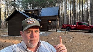 Cabin in the Woods Off Grid Simple Solution for Power [upl. by Adnim]