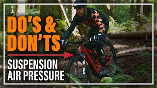 Mountain Bike Suspension Setup Tips amp Tricks  How to Make Sure Your Suspension is Setup Properly [upl. by Aihseyk]