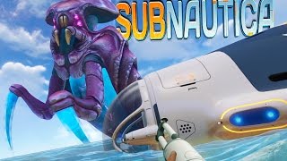 Subnautica  WARPER LEVIATHAN IS FRIGGEN HUGE BABY SEA DRAGON  Subnautica Gameplay [upl. by Kama]