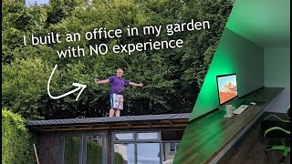 Garden Office Build Timelapse  Start to Finish [upl. by Lusa980]