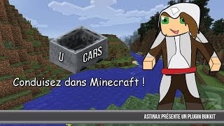 Plugin Bukkit Ucars  Conduisez dans Minecraft [upl. by Fortna]