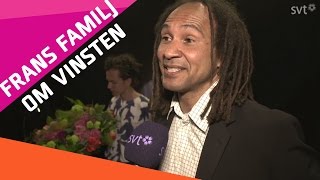 Frans familj om vinsten quotOtroligt chockad och stoltquot  Melodifestivalen 2016 [upl. by Gnilsia379]