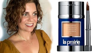 BEST FOUNDATION EVER La Prairie Skin Caviar Concealer Foundation Sunscreen SPF 15 Review [upl. by Namsu]