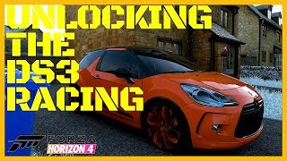 HOW TO UNLOCK The Citroen DS3 Racing FORZA HORIZON 4 GAMEPLAY [upl. by Betthezel]