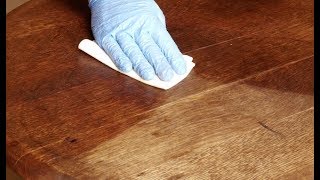 How to restore furniture without chemical stripping [upl. by Einnor948]