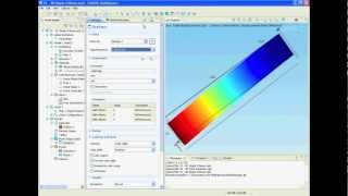 MEMS COMSOL 42 Tutorial 15 [upl. by Niltag]