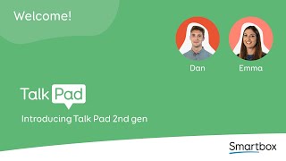 Webinar Get to know Talk Pad 2nd gen from Smartbox [upl. by Eednus]