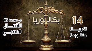 ⚖️الميزان في الاتصال العصبي  14 تمرينا متنوعا👌بكالوريا [upl. by Barling]