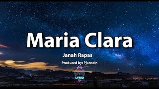 Maria Clara Janah Rapas x Pjansein Lyrics Video Tiktok Trend [upl. by Htebazila]