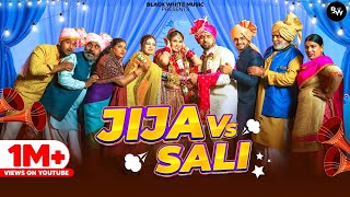 Jija Vs Sali Official Video  Khushi Baliyan Punit Shikha Surender Komal  New Haryanvi DJ Song [upl. by Ahsit288]