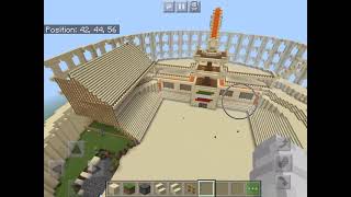 Coliseo Romano en Minecraft [upl. by Ettelrats]