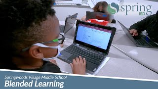 Blended Learning at Springwoods Village Middle School [upl. by Cerveny370]