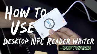 How to  Desktop Mac amp PC NFC Tag ReaderWriter [upl. by Ashwin]