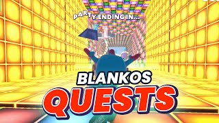 Blankos Block Party QUESTS at the JUNCTION Tutorial Level Multiplayer Gameplay [upl. by Akemej]