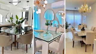 297 iDEAS para HACER RESALTAR TU COMEDOR con hermosas decoraciones de ambientes para inspirarte [upl. by Hsekar]