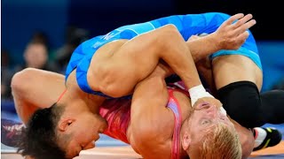 Another disappointing loss at the Olympic Games for Kyle Dake [upl. by Atla]