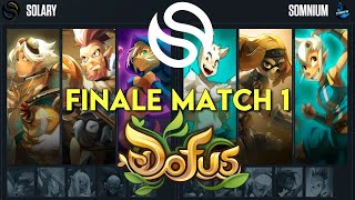 STRATEGIE DE FOU EN FINALE DOFUS  Finale Match 1 [upl. by Allimak]