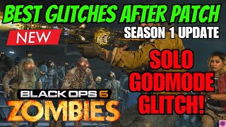 BEST BO6 ZOMBIES GLITCHES AFTER SEASON 1 UPDATE [upl. by Ceevah265]