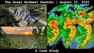 The Great Midwest Derecho of August 10 2020 A Case Study [upl. by Archangel660]