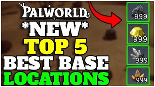 NEW Best Palworld Base Locations INFINITE Palworld Ore Farm [upl. by Treulich463]