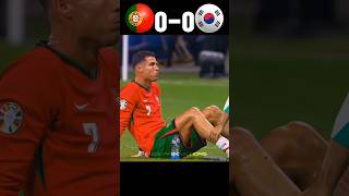 Portugal vs South Korea Penalty Shootout World Cup 2026 Imaginary football shorts ronaldo [upl. by Davie]