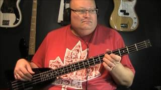 Nana Mouskouri Samiotisa Bass Cover [upl. by Nnylkoorb]