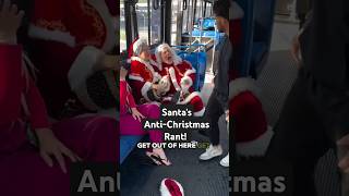 Santas AntiChristmas Rant🎅🎄 Part 5shortssanta christmaspassenger bus youtubeshorts [upl. by Mcgrath798]