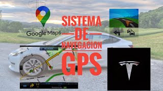 como utilizar Android auto en tu Tesla model 3YXS con TesAA [upl. by Ellehcer]