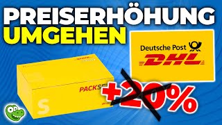 DHL Pakete werden teurer  SO sicherst du dir noch 3 Jahre die günstigen Preise [upl. by Philly749]