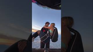 Kissing Her Before Skydiving from a Hot Air Balloon [upl. by Nady]