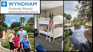 Wyndham Orlando Resort International Drive Rooms amp Property Tour  Great Value Resort in Orlando [upl. by Yasnil]