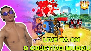 ❤️FREE FIRE AOM VIVO 🖤RUMO AO DESAFIANTE COM OS ESCRITOS  SERA QUE OS 7K VEM HOJE 7k freefire [upl. by Kelley]