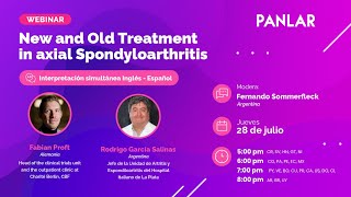 WEBINAR  New and Old Treatment in axial Spondyloarthritis [upl. by Staci]