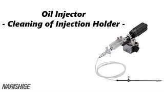 Oil Injector  Cleaning of Injection Holder [upl. by Attaynek]