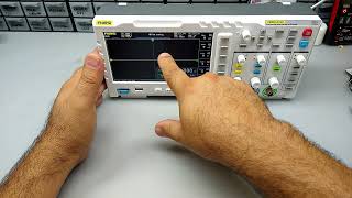 Usando Osciloscópio Finirsi 1014D e seu Gerador ao mesmo tempo [upl. by Reisman]