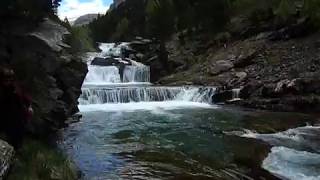 Waterfall  Ordesa y Monte Perdido National Park near Torla Spain [upl. by Carmel526]