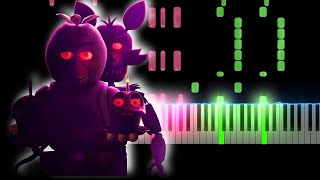 Five Nights at Freddys Movie Theme Piano Tutorial [upl. by Isolda]